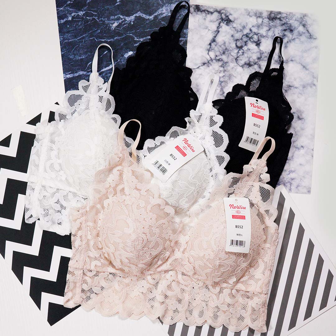 法式性感立體固定杯無鋼圈內衣