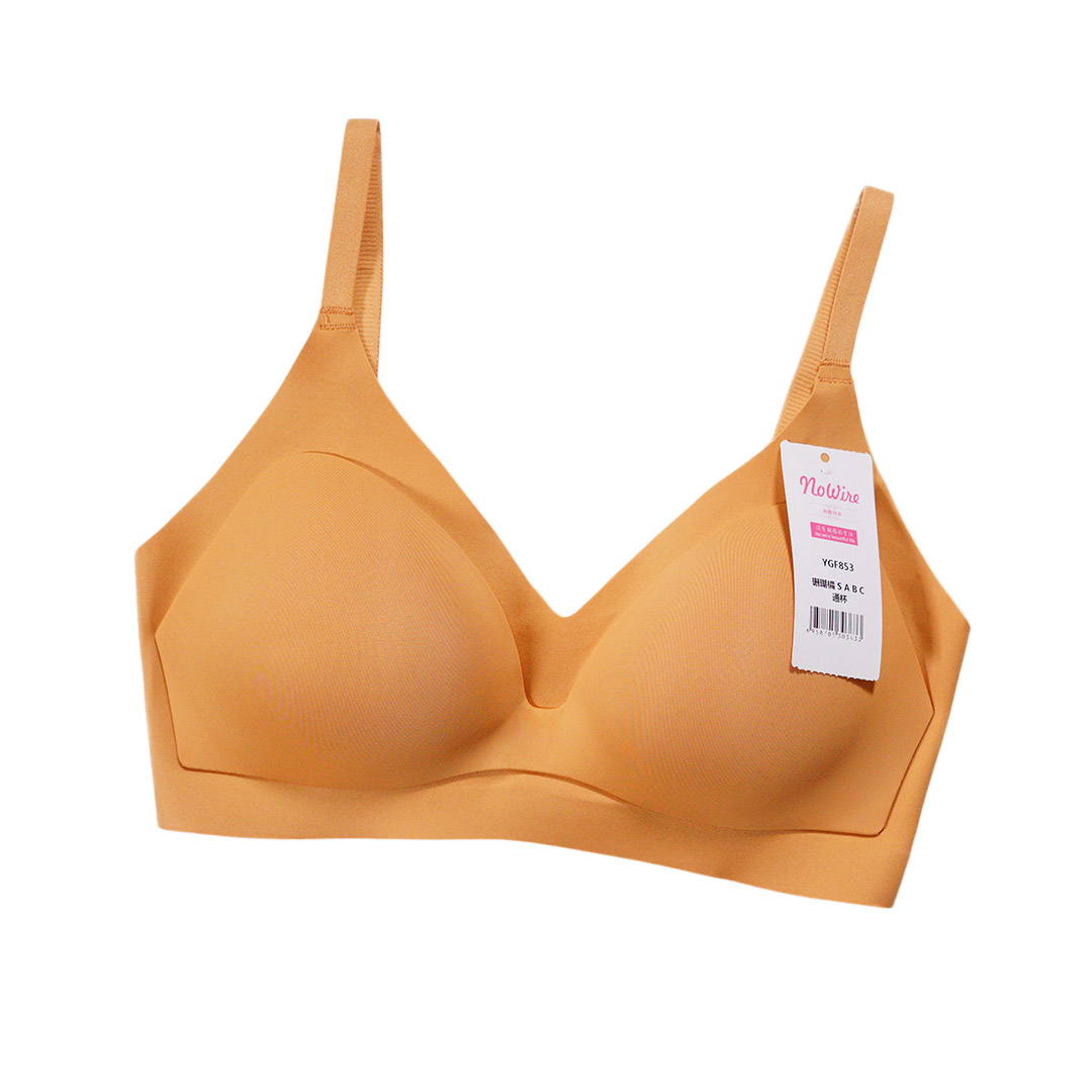 輕薄舒適一體式無痕無鋼圈聚攏收副乳防下垂內衣