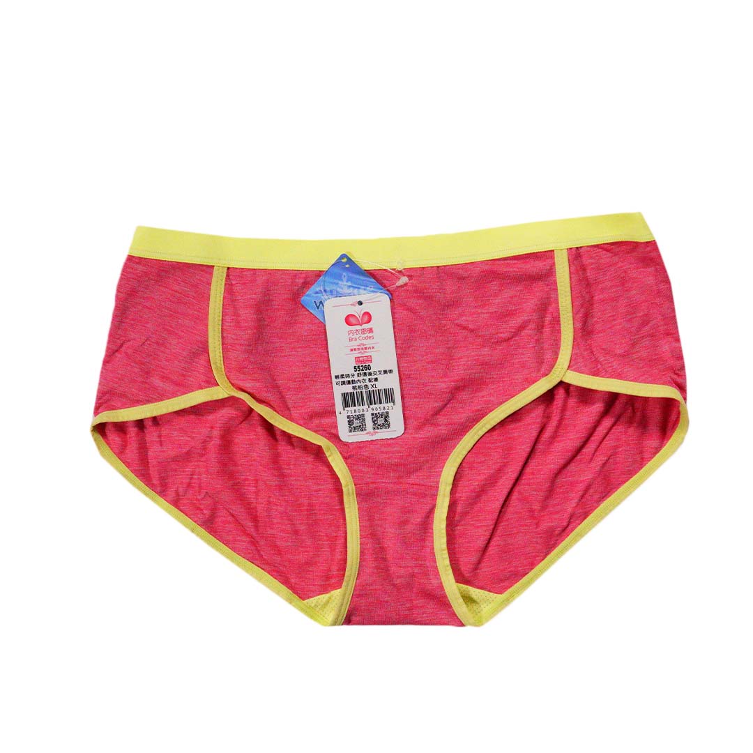 輕柔時分 舒適後交叉肩帶可調運動內衣 配套內褲