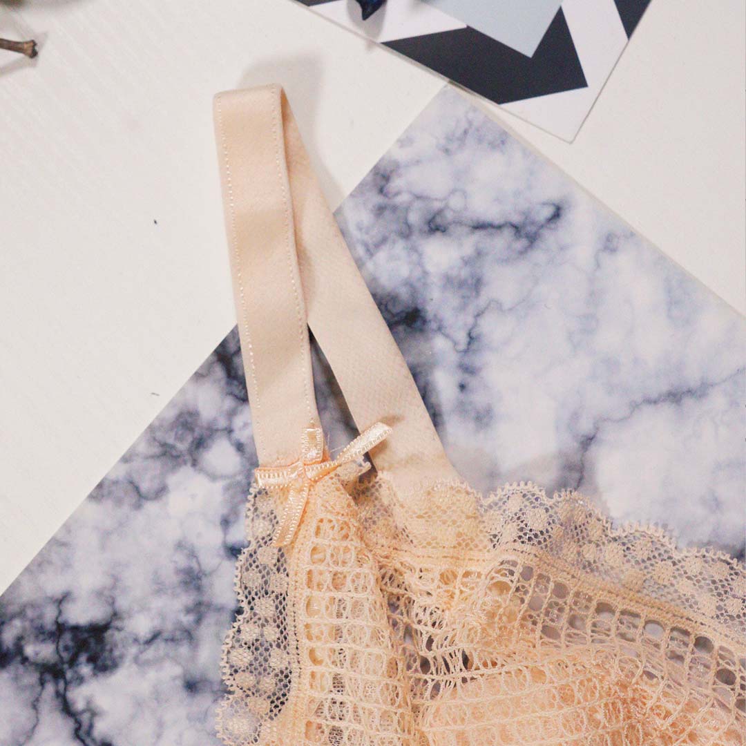 性感超薄水晶杯無海綿軟鋼圈透明蕾絲內衣