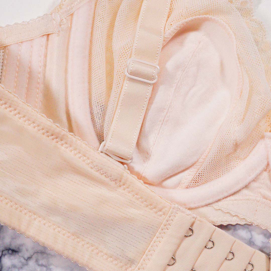 性感超薄水晶杯無海綿軟鋼圈透明蕾絲內衣