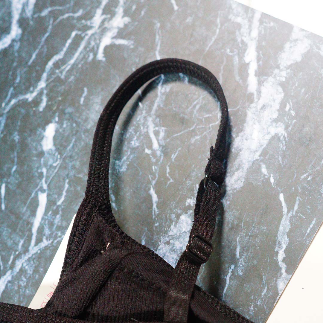 透氣網布抹胸一體式運動短吊帶無鋼圈帶胸墊內衣