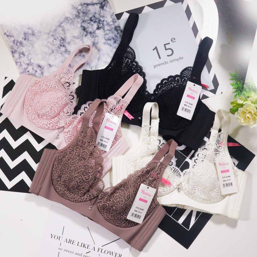 輕薄透氣性感水晶杯無海綿聚攏記憶軟鋼圈內衣