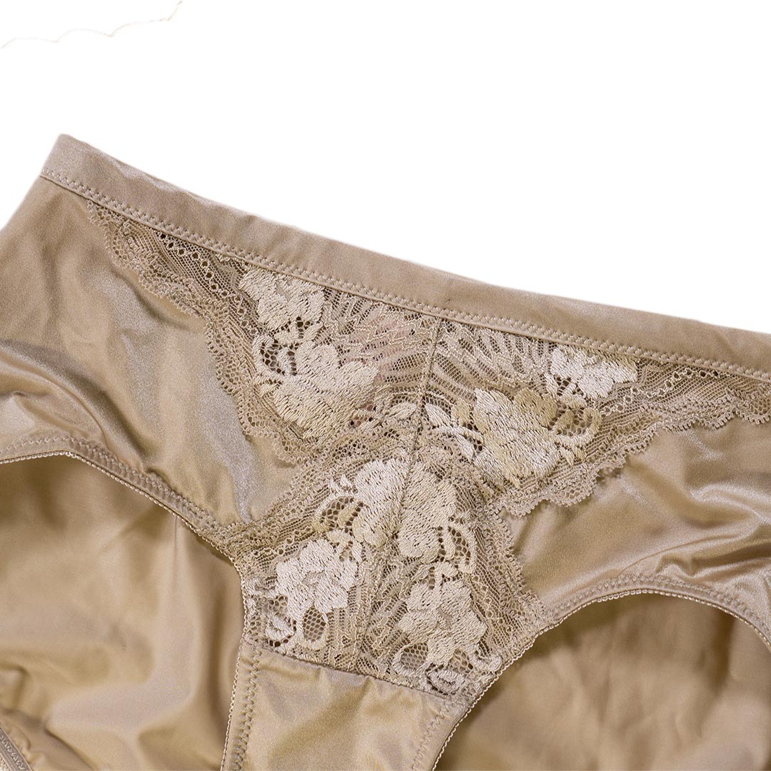 光感絲滑無痕遮胃腩-法式內衣-立體針孔杯 配套褲仔