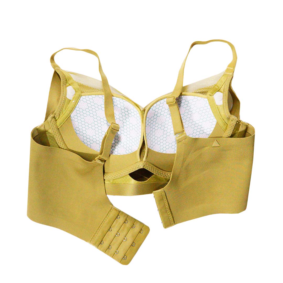 院線能量石塑型無痕無鋼圈小胸聚攏收副乳防下垂調整型內衣