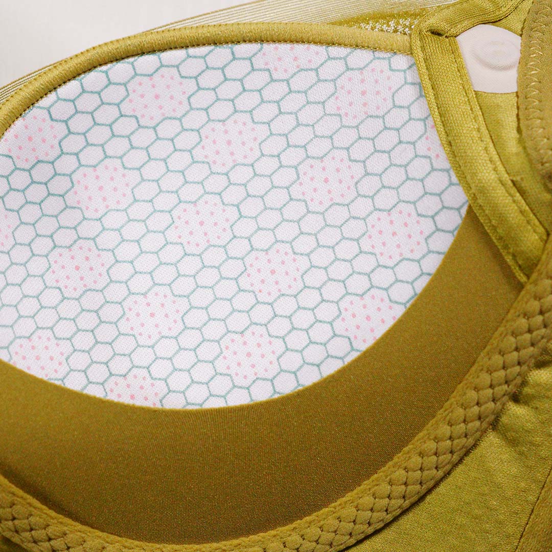 院線能量石塑型無痕無鋼圈小胸聚攏收副乳防下垂調整型內衣