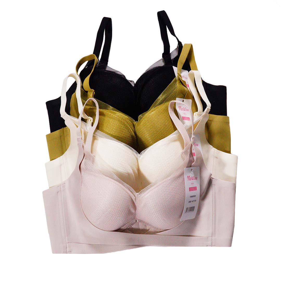 院線能量石塑型無痕無鋼圈小胸聚攏收副乳防下垂調整型內衣