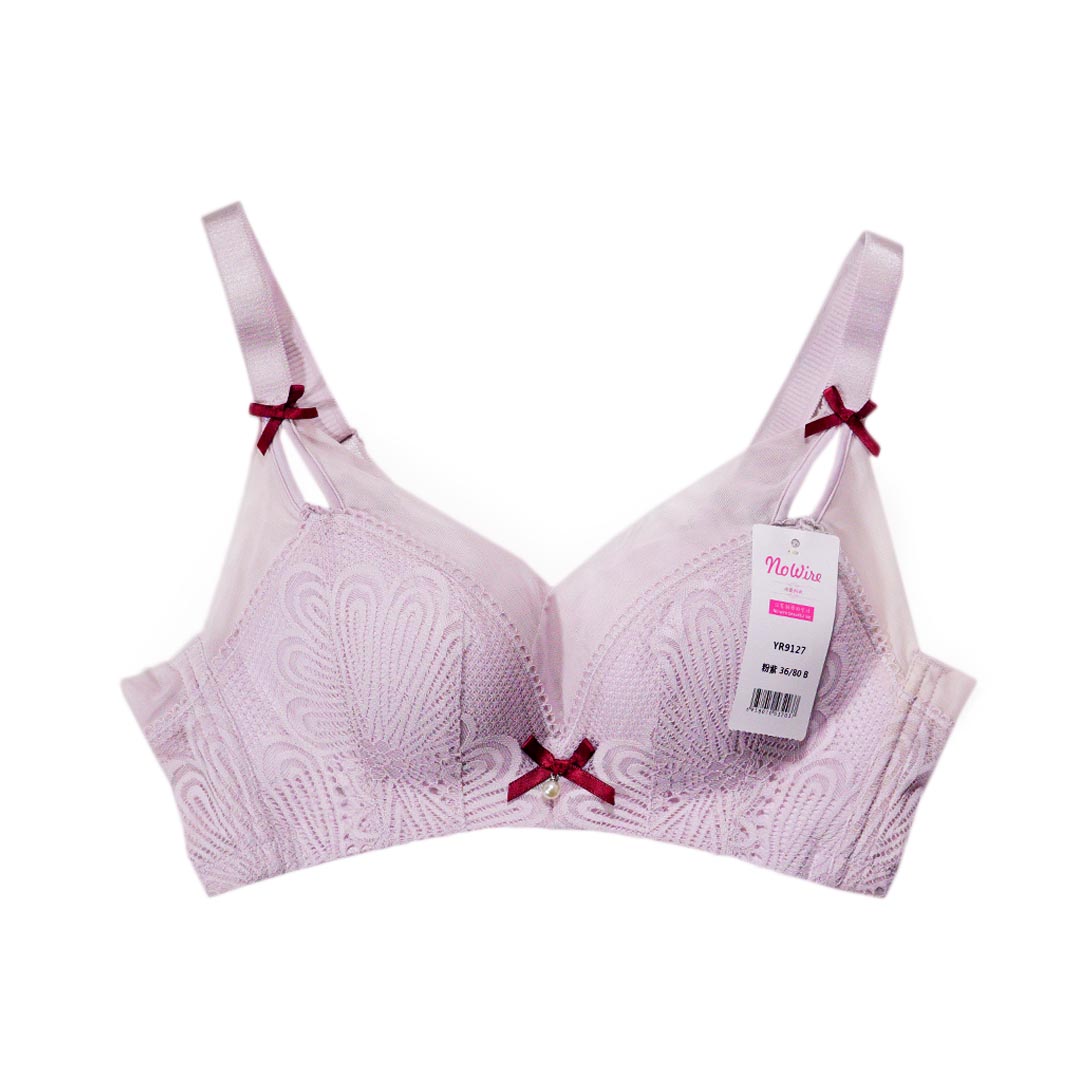 吊角拼接鏤空設計，親膚舒適透氣無鋼圈內衣