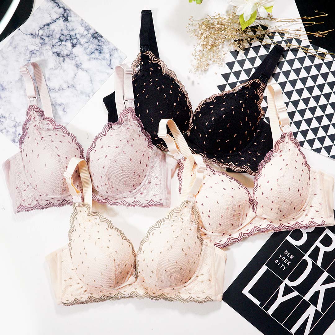 懷孕哺乳期法式內衣-前開鈕及開扣式