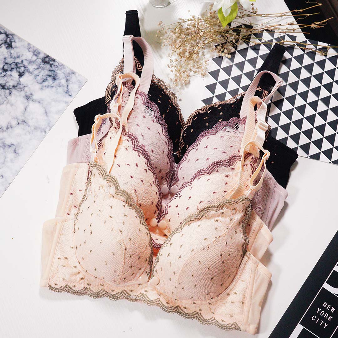 懷孕哺乳期法式內衣-前開鈕及開扣式