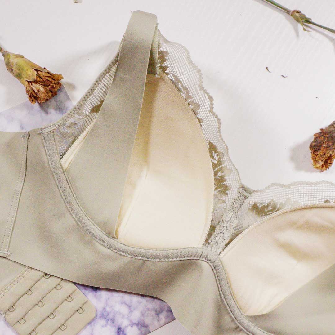 輕薄透氣抗菌抑菌桑蠶絲哺孕內衣