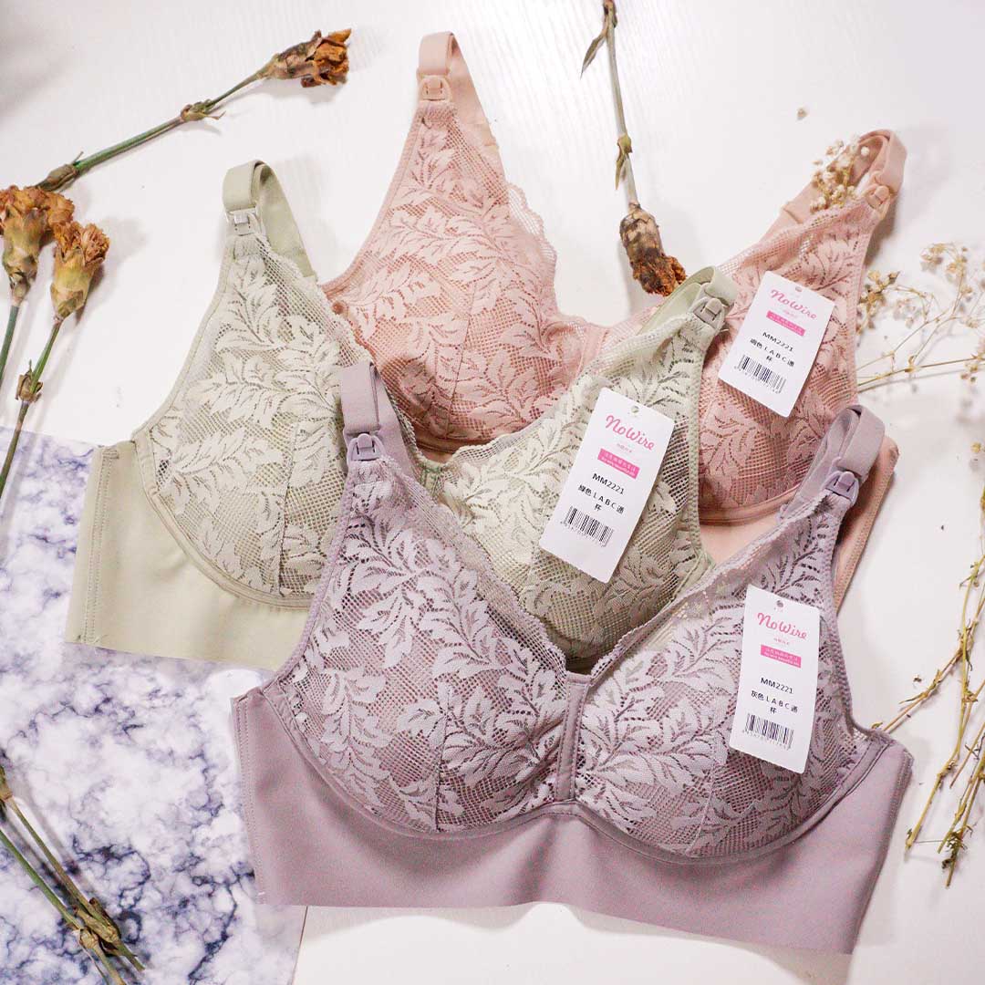 輕薄透氣抗菌抑菌桑蠶絲哺孕內衣