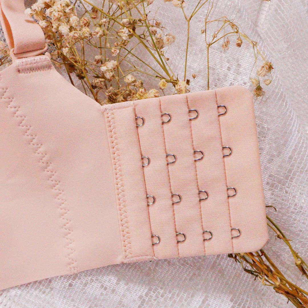 夏季光面親膚棉無鋼圈小胸聚攏上托調整型內衣（售完即止）