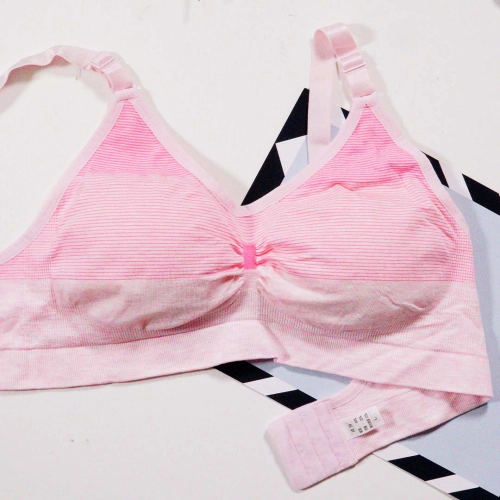 Taiwanese patented health breathable cup - Breathable and fresh style. 4-piece set of stretchy sports underwear without steel rings.