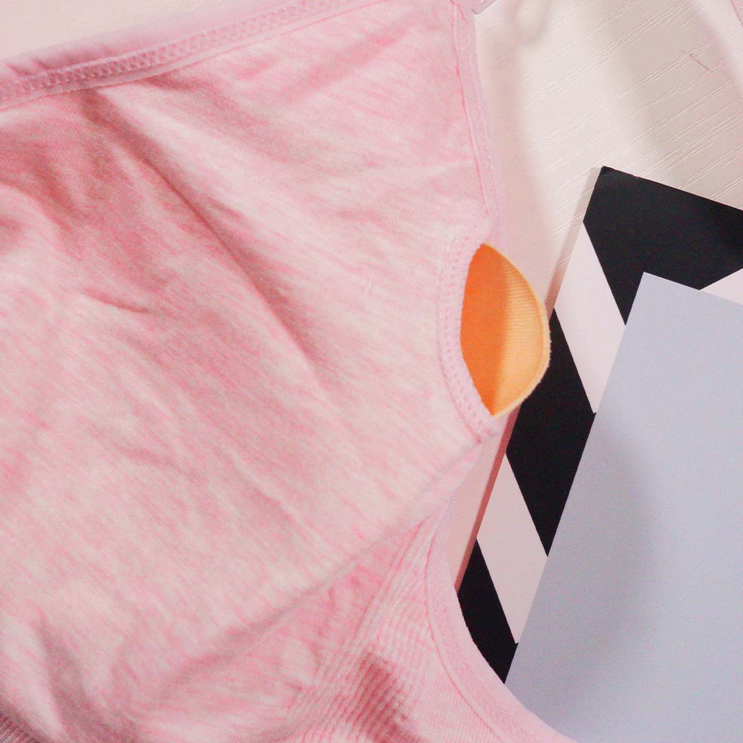 台灣專利健康透氣杯-透氣小清新 無鋼圈運動內衣4件組