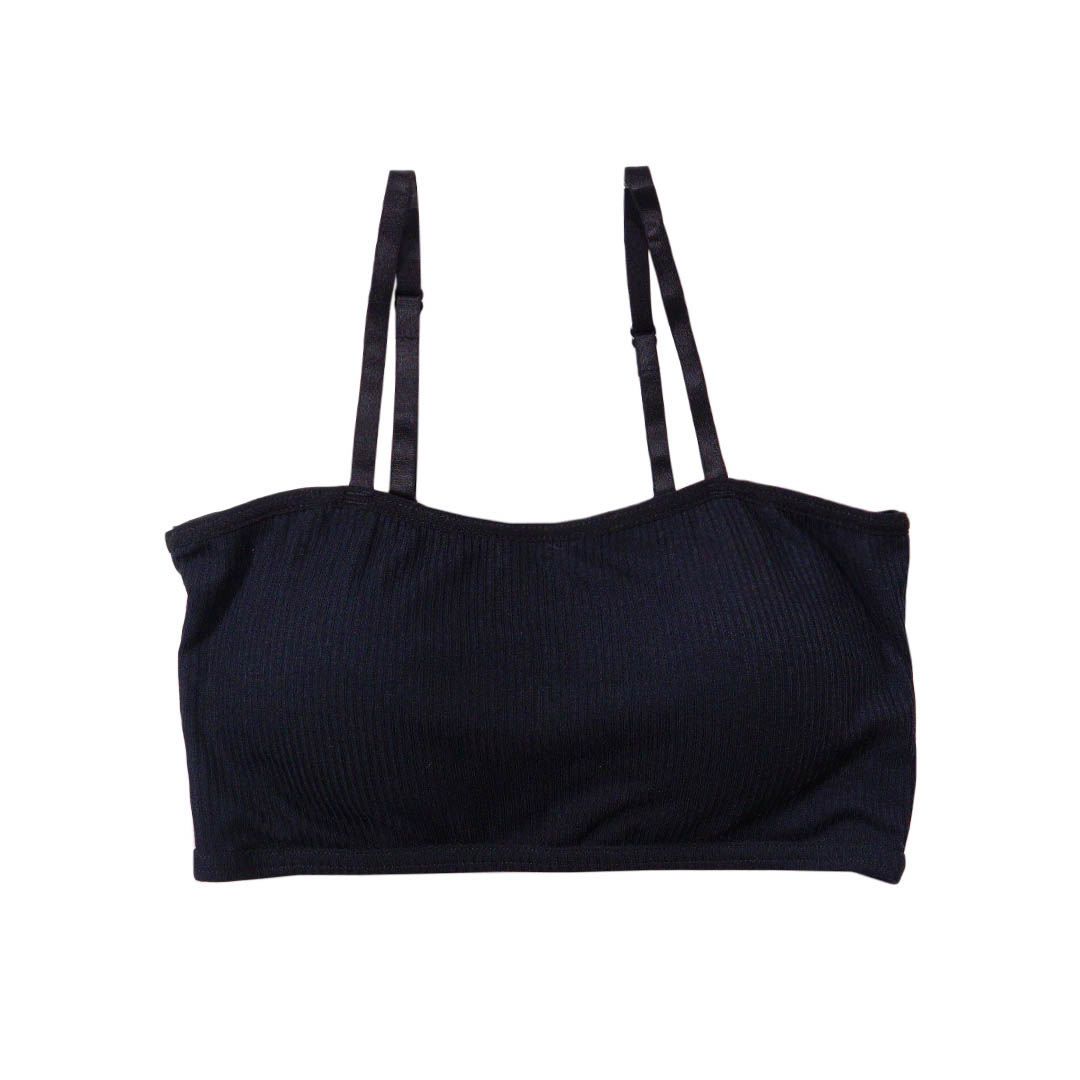 螺紋少女抹胸內衣