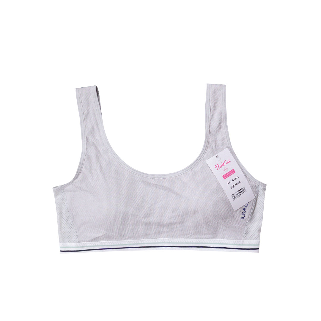 夏季透氣網孔青春發育少女內衣