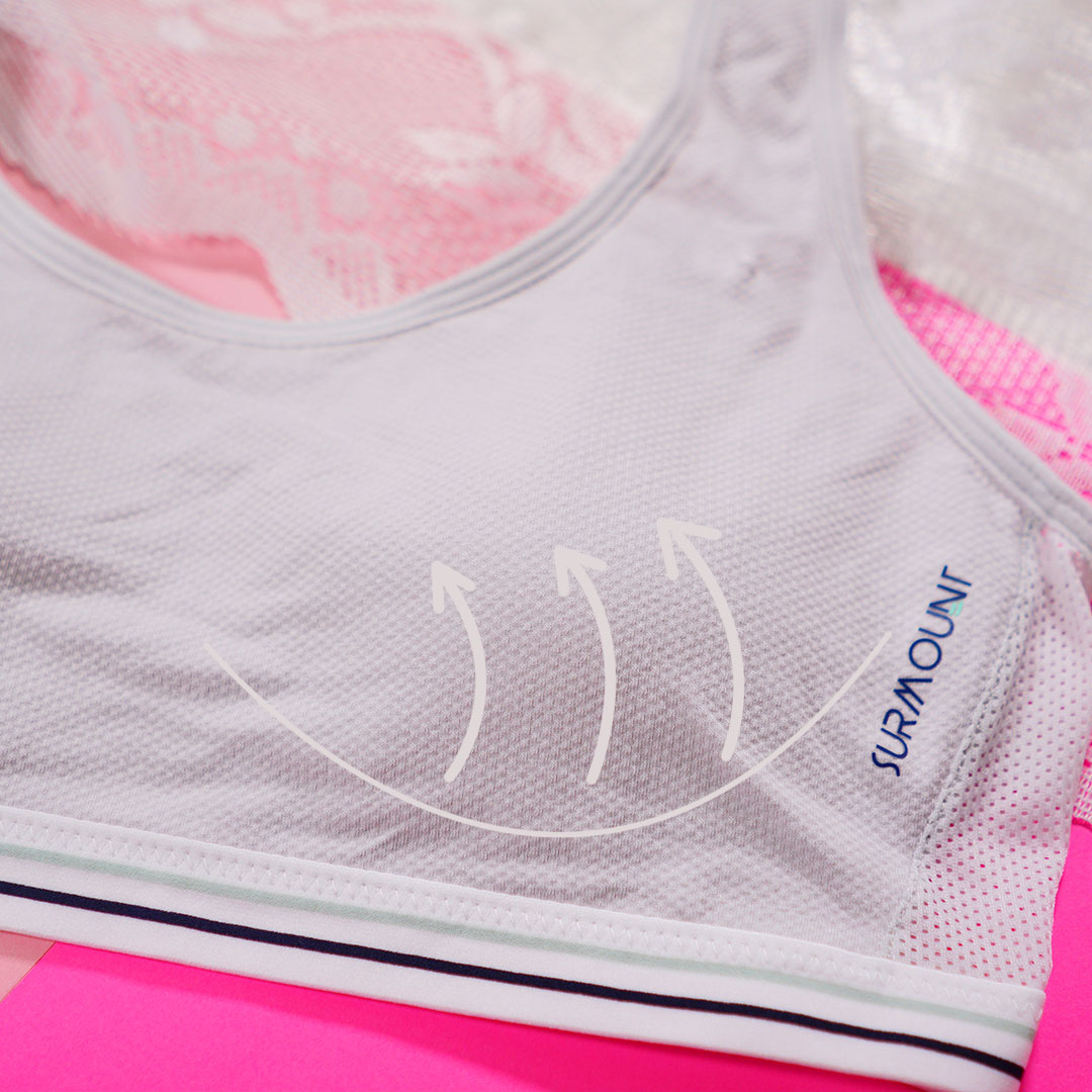 夏季透氣網孔青春發育少女內衣