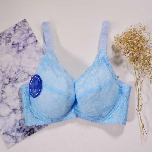 Waterdrop cup-shaped underwire full coverage bra