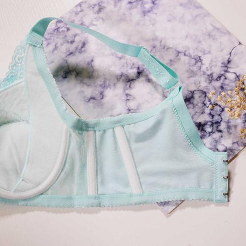 Waterdrop cup-shaped underwire full coverage bra