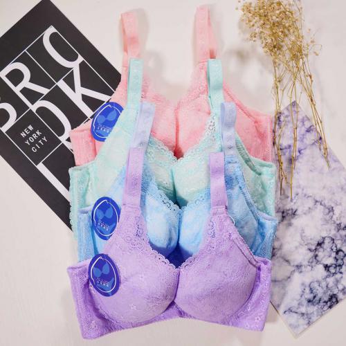 Waterdrop cup-shaped underwire full coverage bra