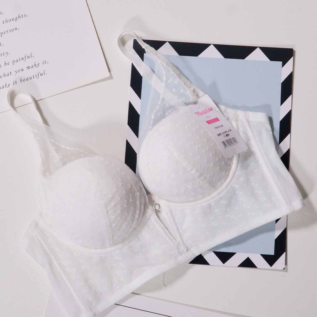 超薄無鋼圈火山能量石淨化內衣