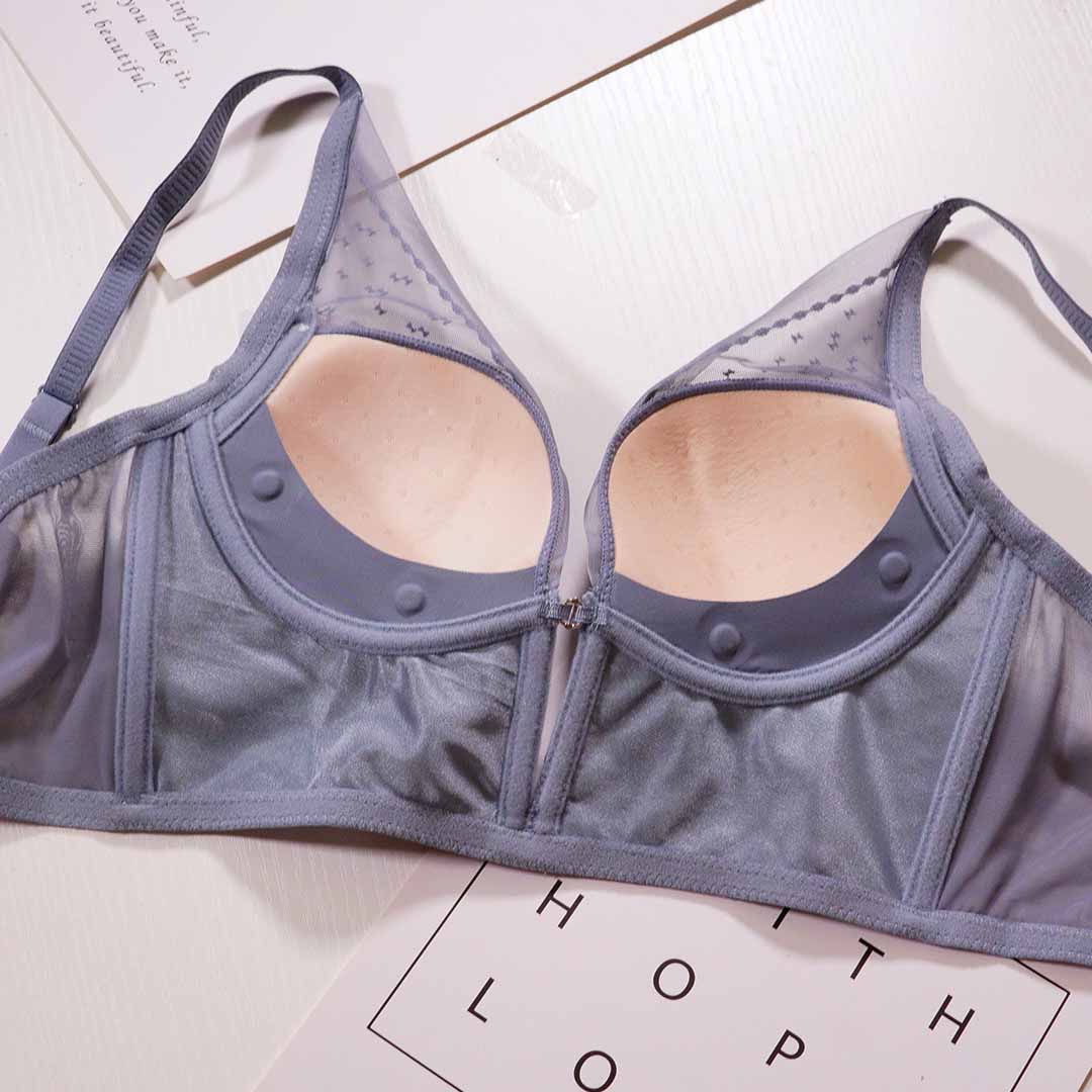 超薄無鋼圈火山能量石淨化內衣