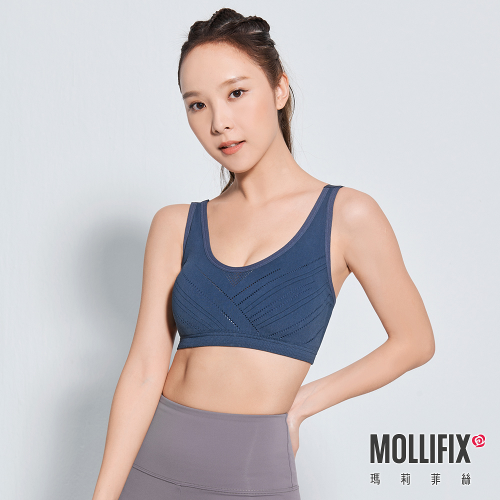 【MOLLIFIX】A++微V寬肩帶包覆BRA