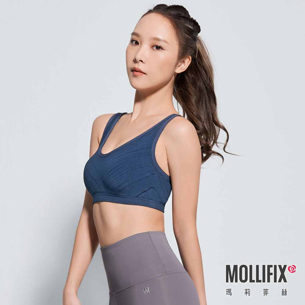【MOLLIFIX】A++微V寬肩帶包覆BRA