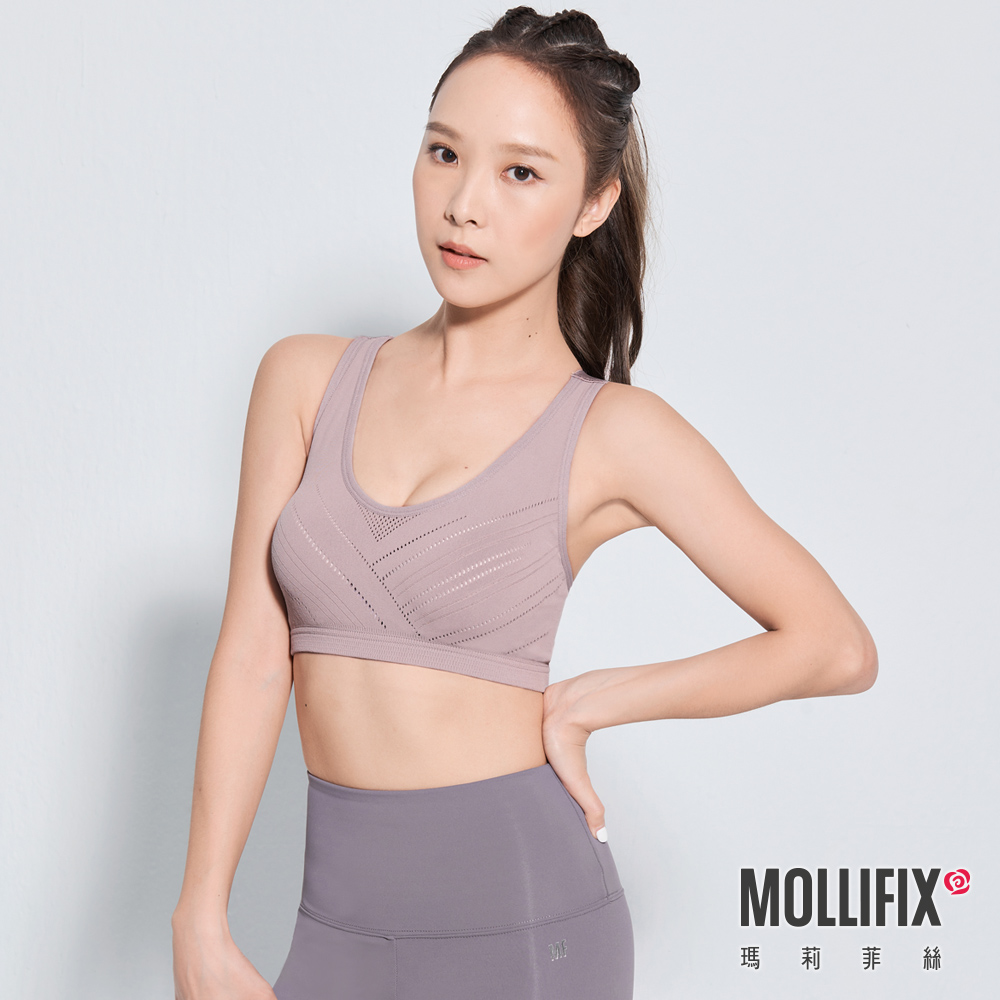 【MOLLIFIX】A++微V寬肩帶包覆BRA