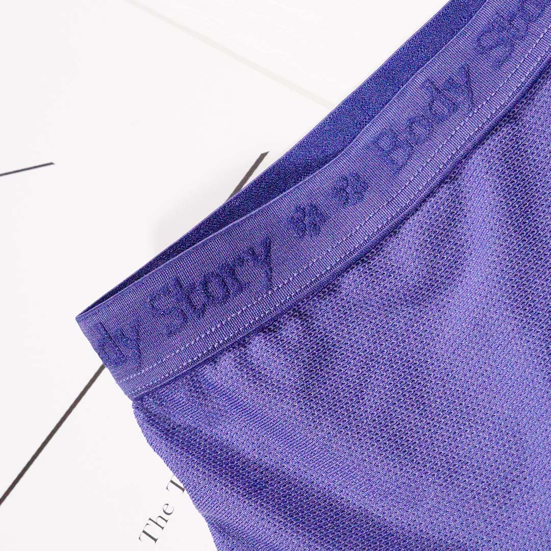 涼感奈米吸濕排汗纖維平口內褲