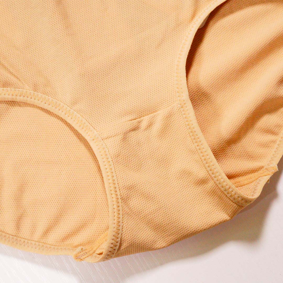 涼感奈米吸濕排汗纖維平口內褲