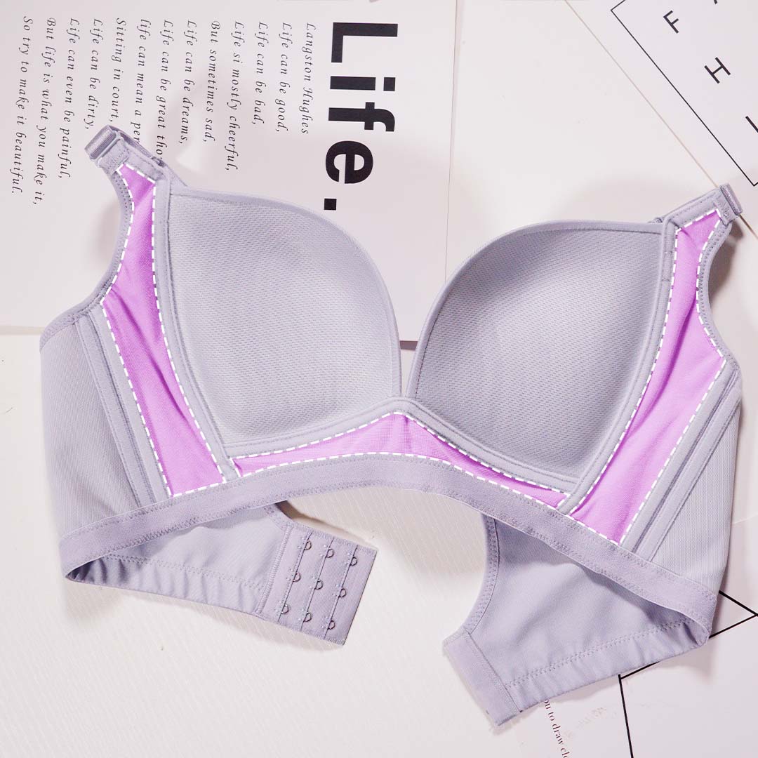 WINCOOL 透適棉冰礦透氣材質無鋼圈內衣-集中型