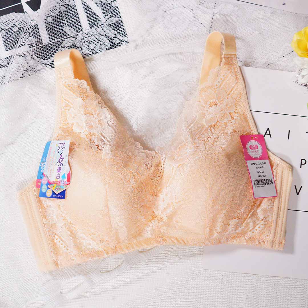 浪漫天使深V無鋼圈提托修副乳調整型內衣