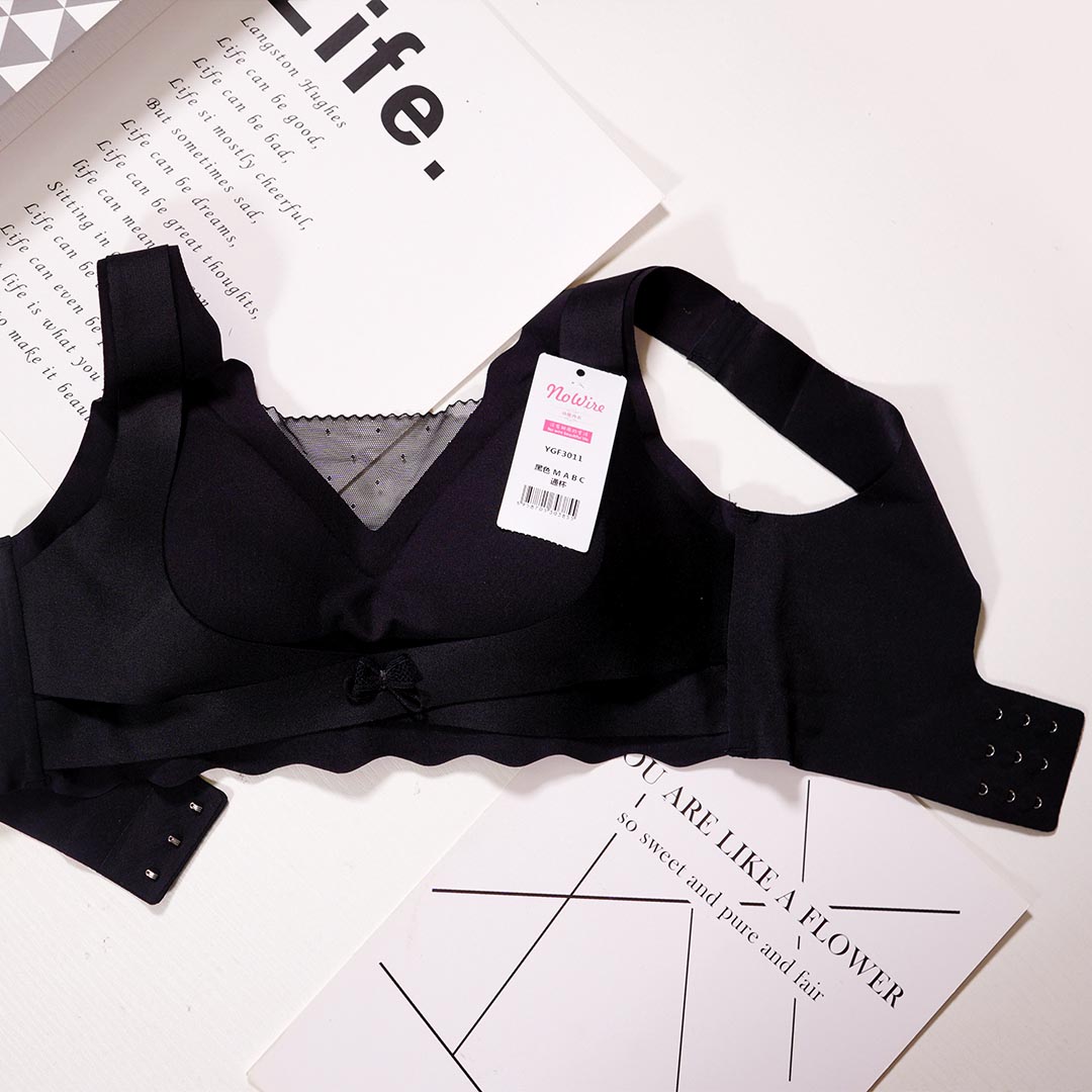 性感網紗承托美體無鋼圈調整型內衣