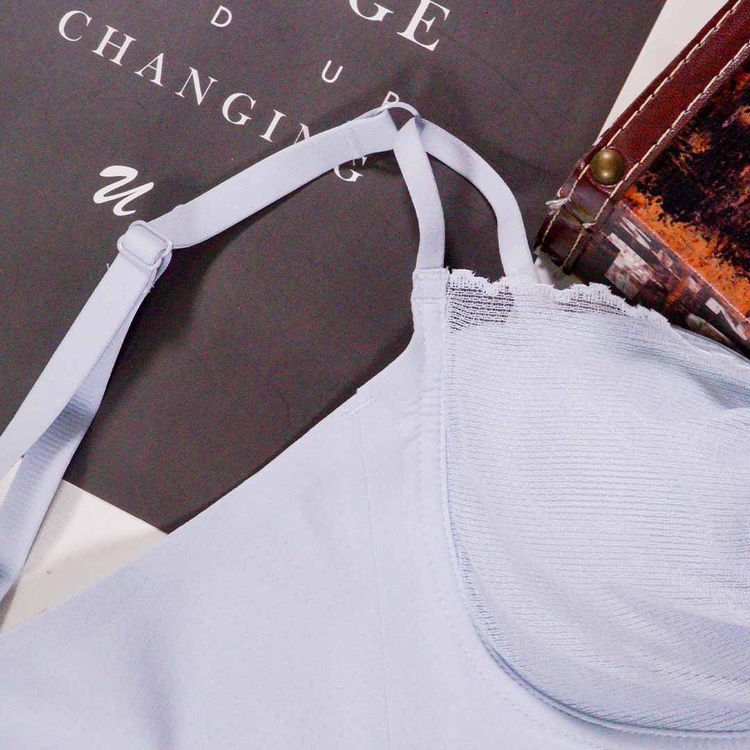 夏季性感網紗雷絲抹胸式無鋼圈內衣