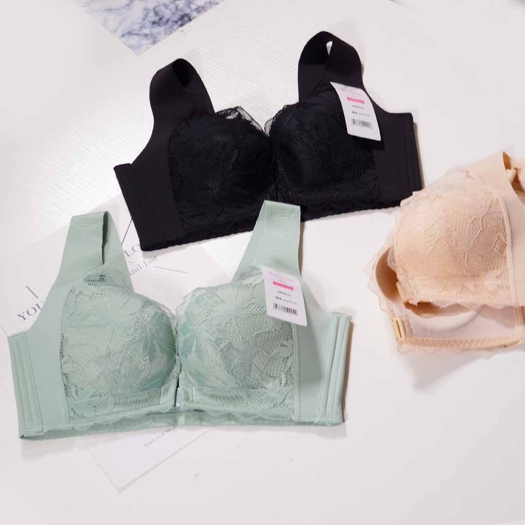夏季薄款前扣聚攏收副乳無痕無鋼圈調整型內衣BCD杯