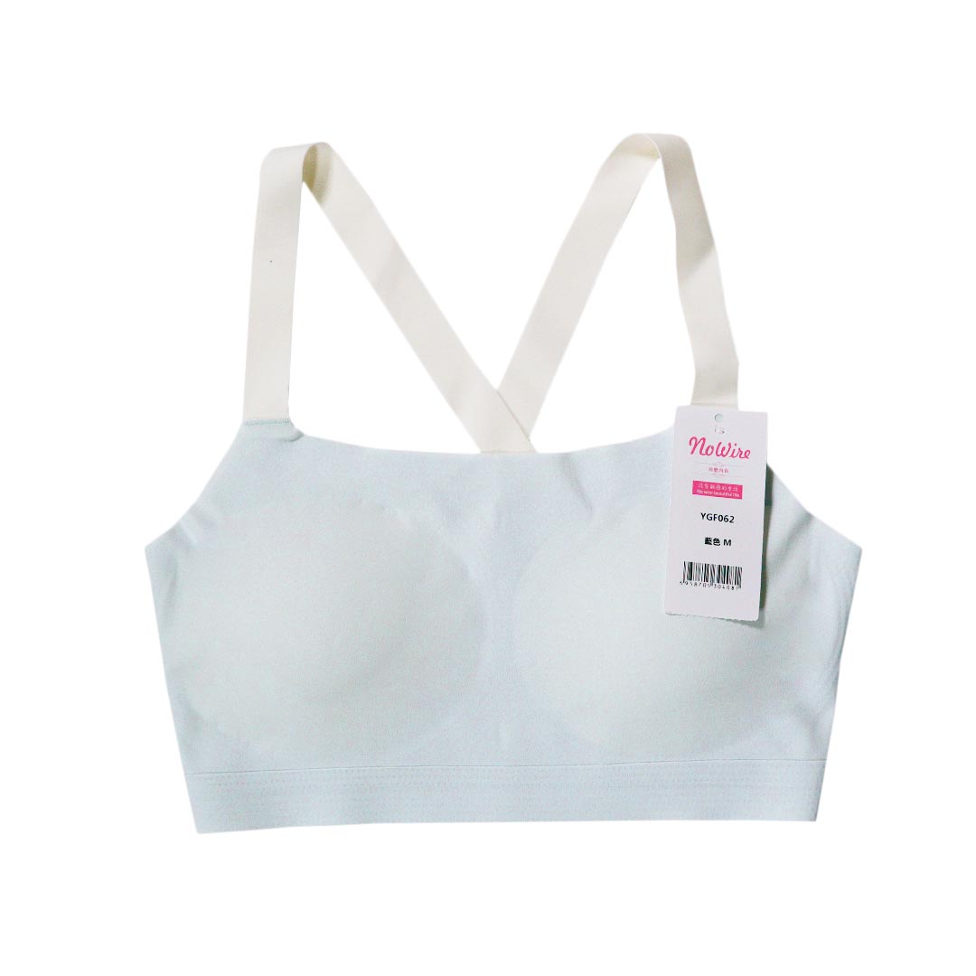 夏季冰絲無痕零感青春發育少女內衣