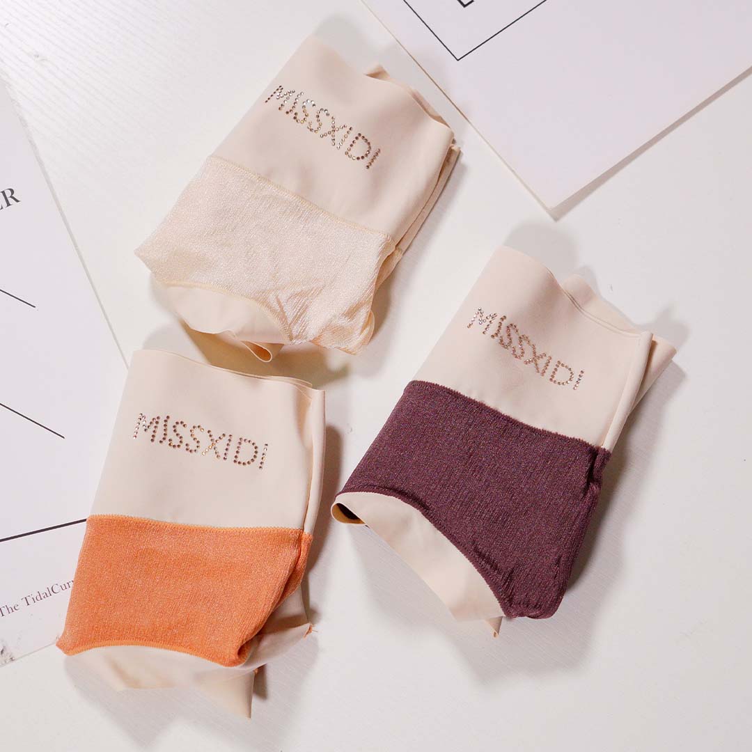 院線美膚高腰收腹輕塑內褲-三件裝