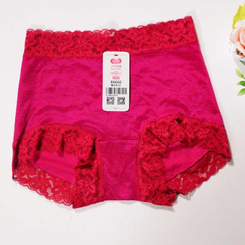 Outer silk and inner cotton express moisture wicking, gentle and breathable, comfortable underwear