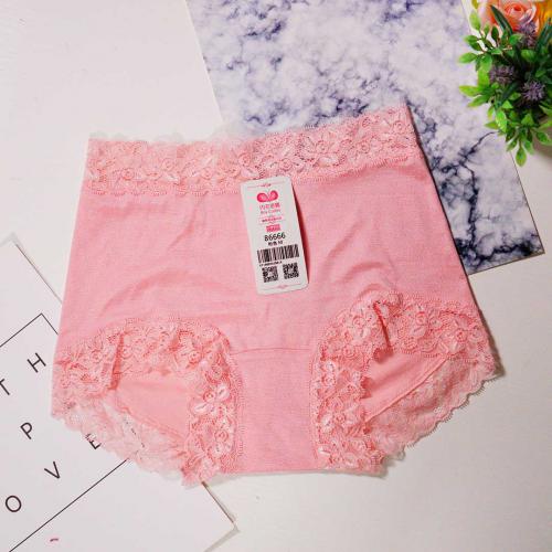 Outer silk and inner cotton express moisture wicking, gentle and breathable, comfortable underwear