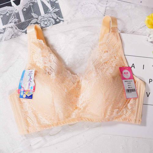 Romantic Angel Deep V Without Steel Ring Push-up Bra for Adjusting and Reducing Breast Size
