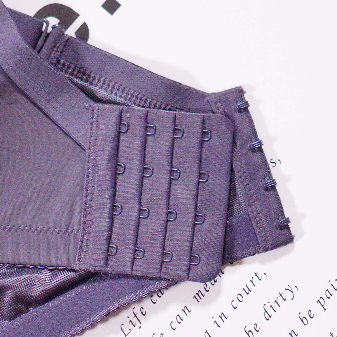 舒適羽絨棉薄款B杯調整型收副乳防外擴無鋼圈內衣（NZ8908）