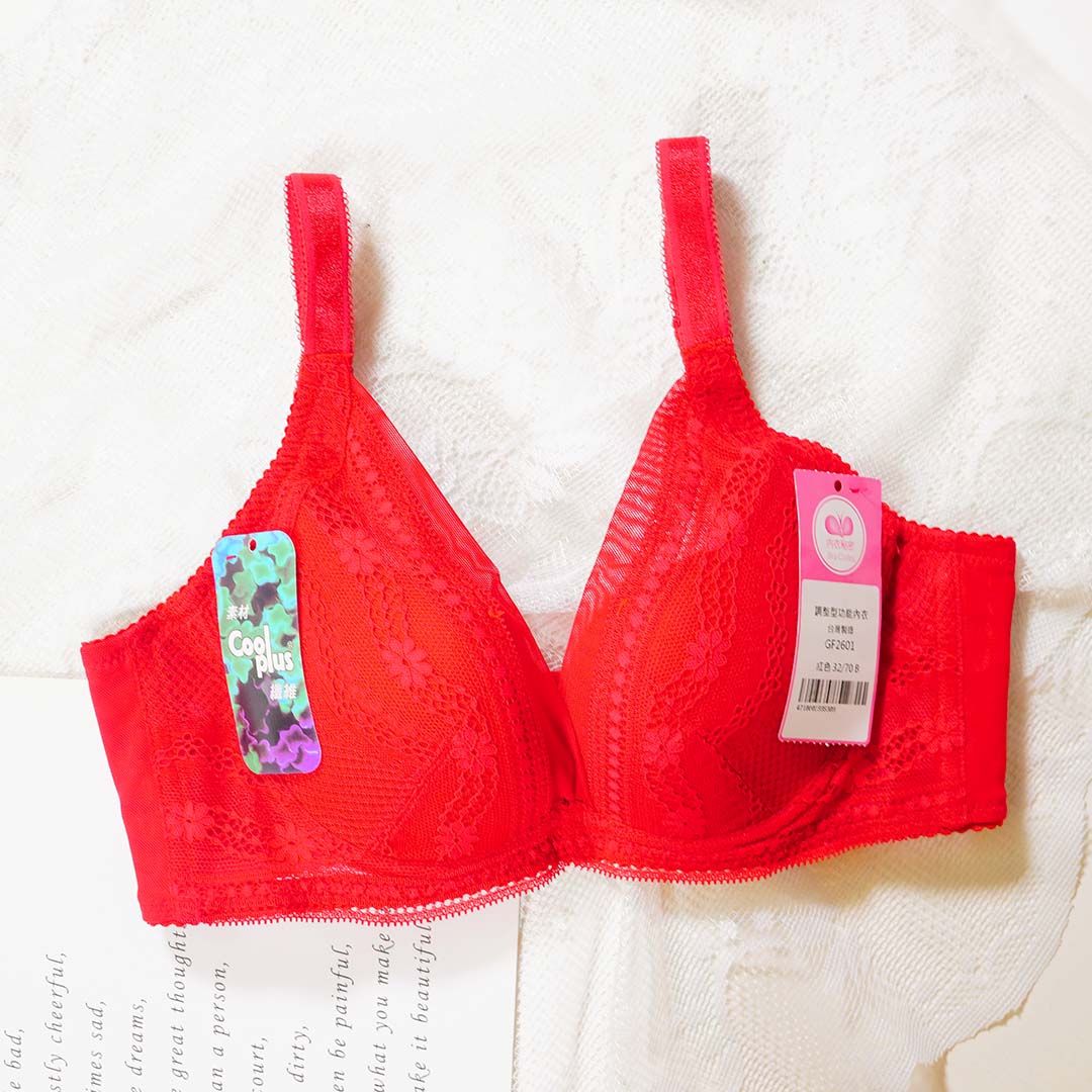 深V溝集中調整型內衣-健康軟鋼圈