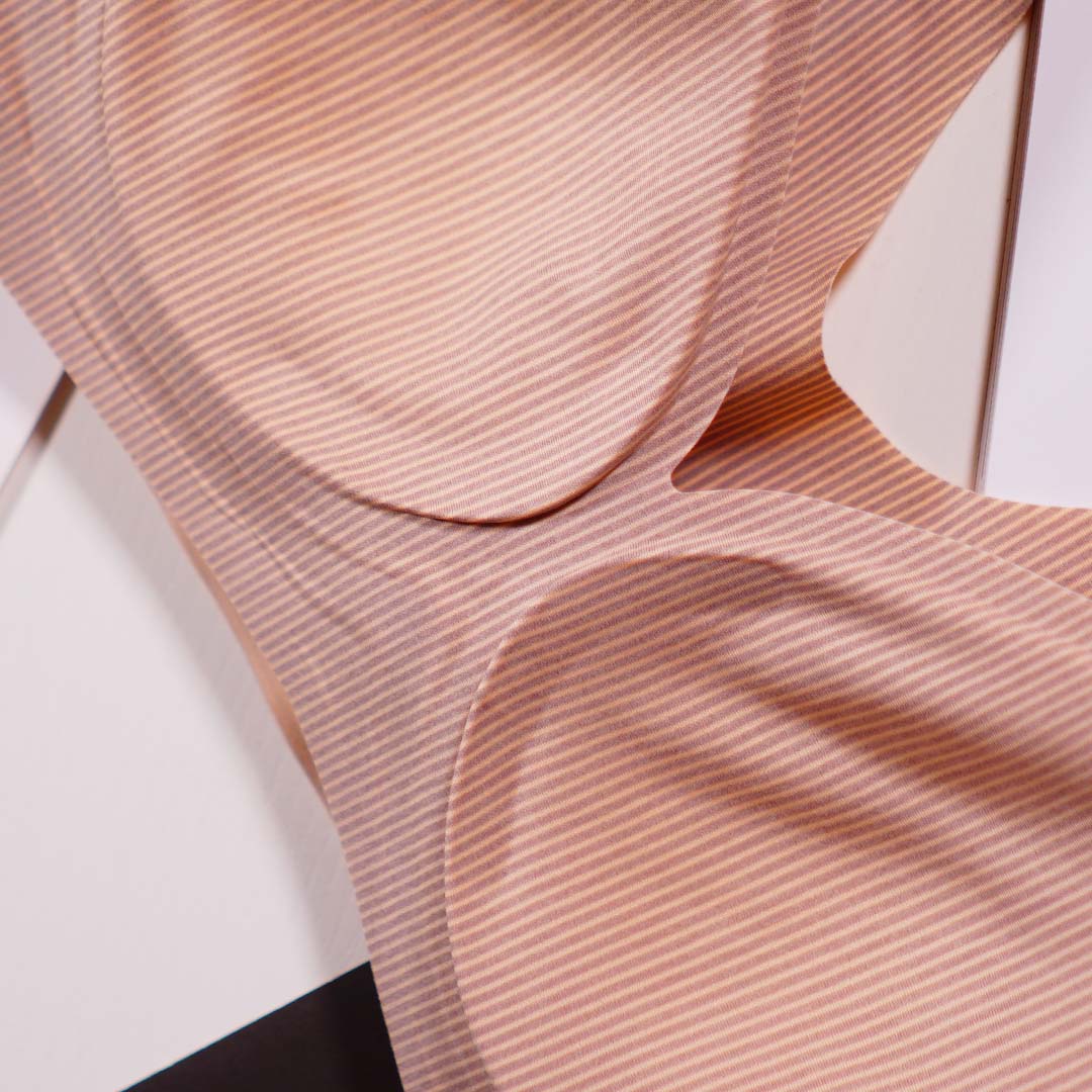 條紋撞色無痕無鋼圈果凍軟支撐Air空氣內衣