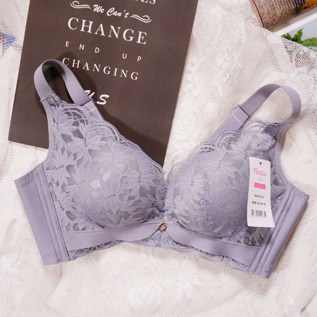 柔軟透氯嬰兒棉聚攏收副乳無鋼圈內衣-不跑位