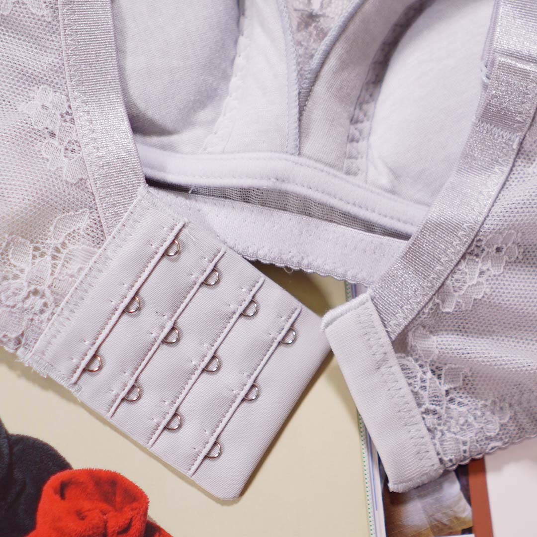 少女心蕾絲超輕盈無鋼圈調整型內衣