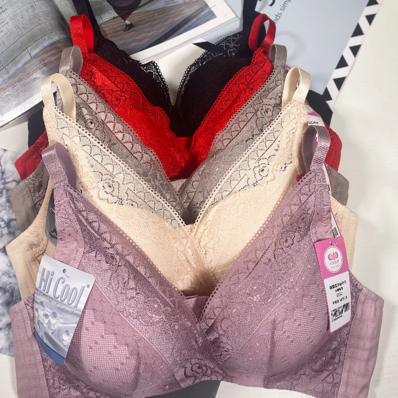 【無鋼圈輕鬆穿】蒙娜麗莎無鋼圈集中調整輕感內衣