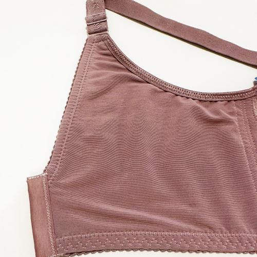 Cooling-effect large U-shaped beautiful back breathable cup-shaped fat-reducing underwear - soft steel band