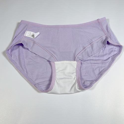 Comfortable bamboo-cotton mid-low waist underwear